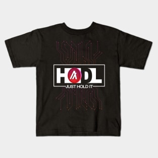 Just Hodl Algorand ALGO Kids T-Shirt